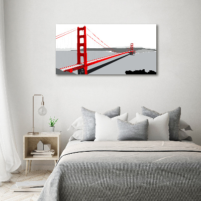 Tableau mural sur toile Pont de San Francisco