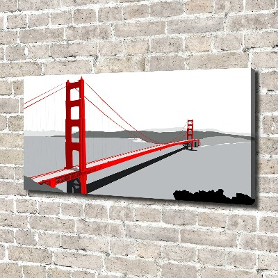 Tableau mural sur toile Pont de San Francisco