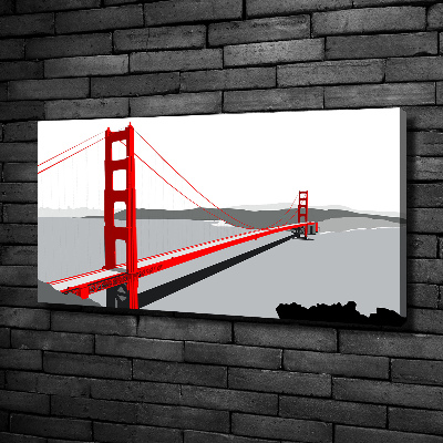 Tableau mural sur toile Pont de San Francisco