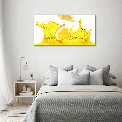 Tableau sur toile Tranches de citron