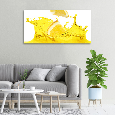 Tableau sur toile Tranches de citron