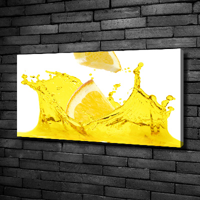 Tableau sur toile Tranches de citron