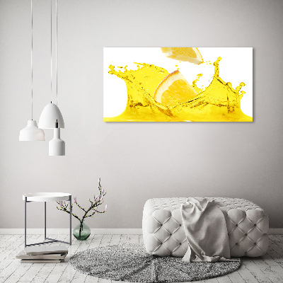 Tableau sur toile Tranches de citron