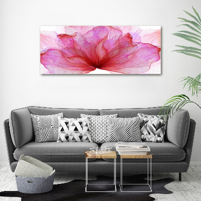 Tableau photo sur toile Fleur rose