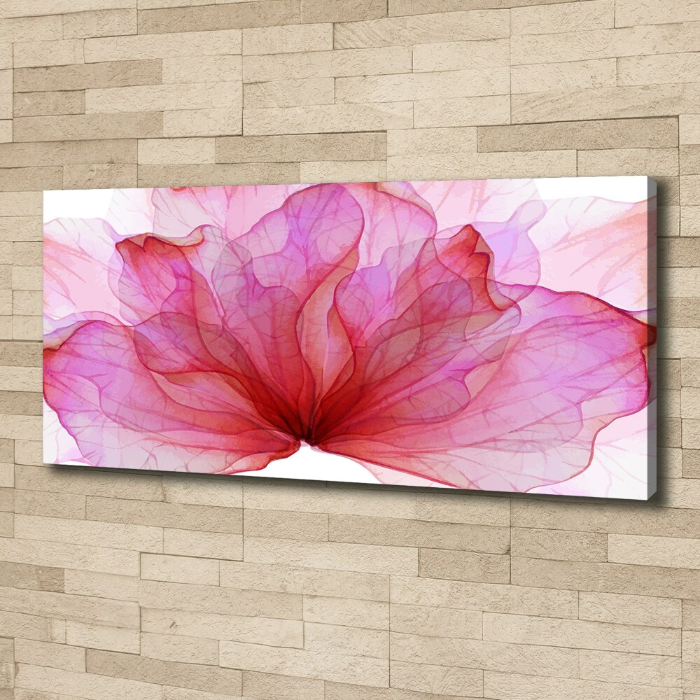 Tableau photo sur toile Fleur rose