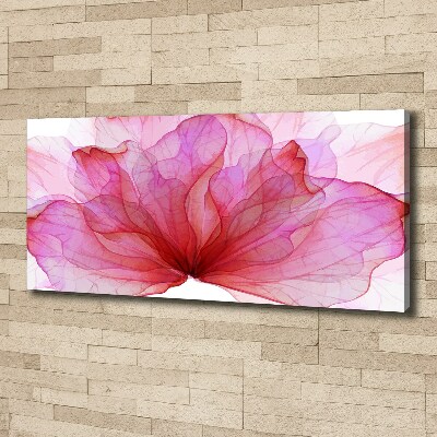 Tableau photo sur toile Fleur rose