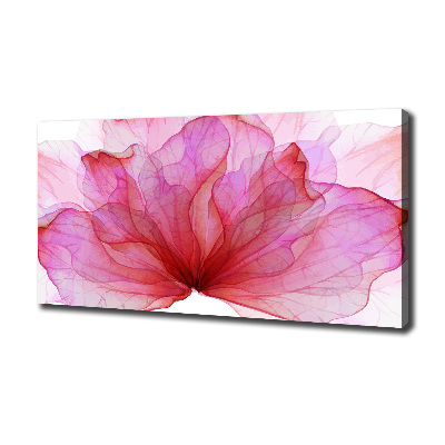 Tableau photo sur toile Fleur rose