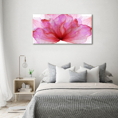 Tableau photo sur toile Fleur rose