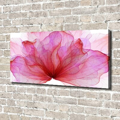 Tableau photo sur toile Fleur rose