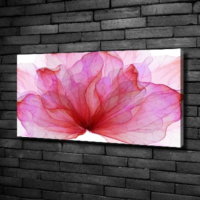 Tableau photo sur toile Fleur rose