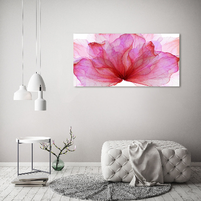 Tableau photo sur toile Fleur rose