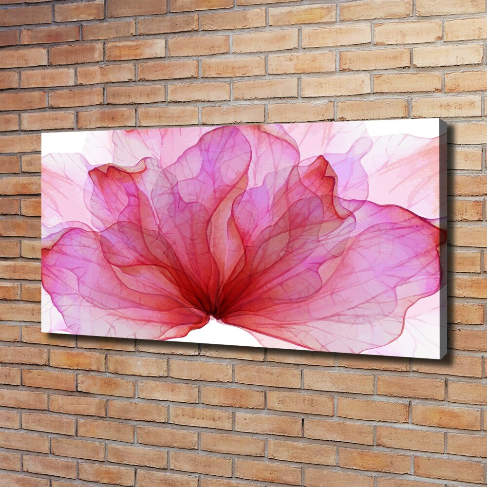 Tableau photo sur toile Fleur rose