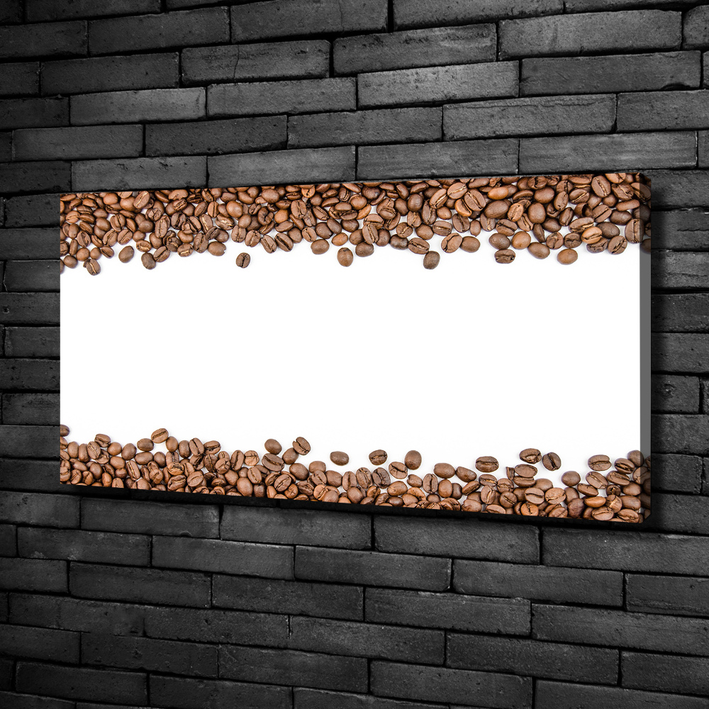 Tableau imprimé sur toile Grains de café