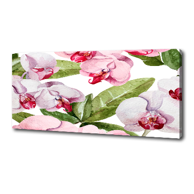 Tableau imprimé sur toile Orchidées roses