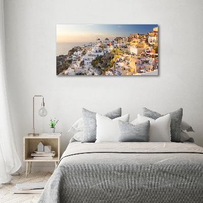 Tableau imprimé sur toile Santorin Grèce