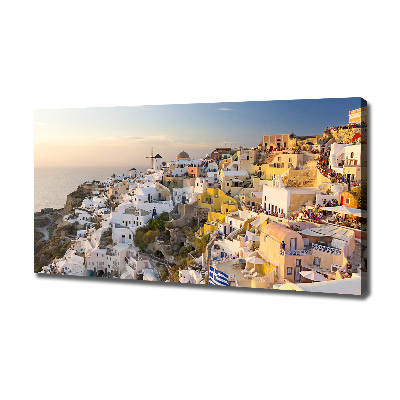 Tableau imprimé sur toile Santorin Grèce