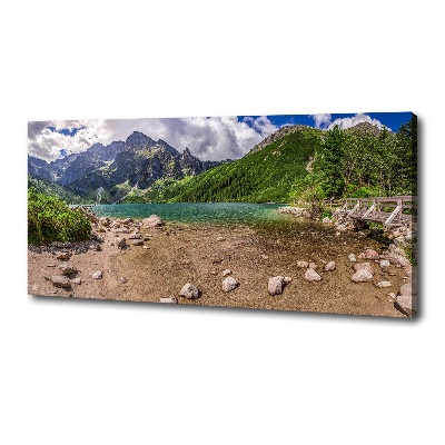 Tableau photo sur toile Lac en montagne