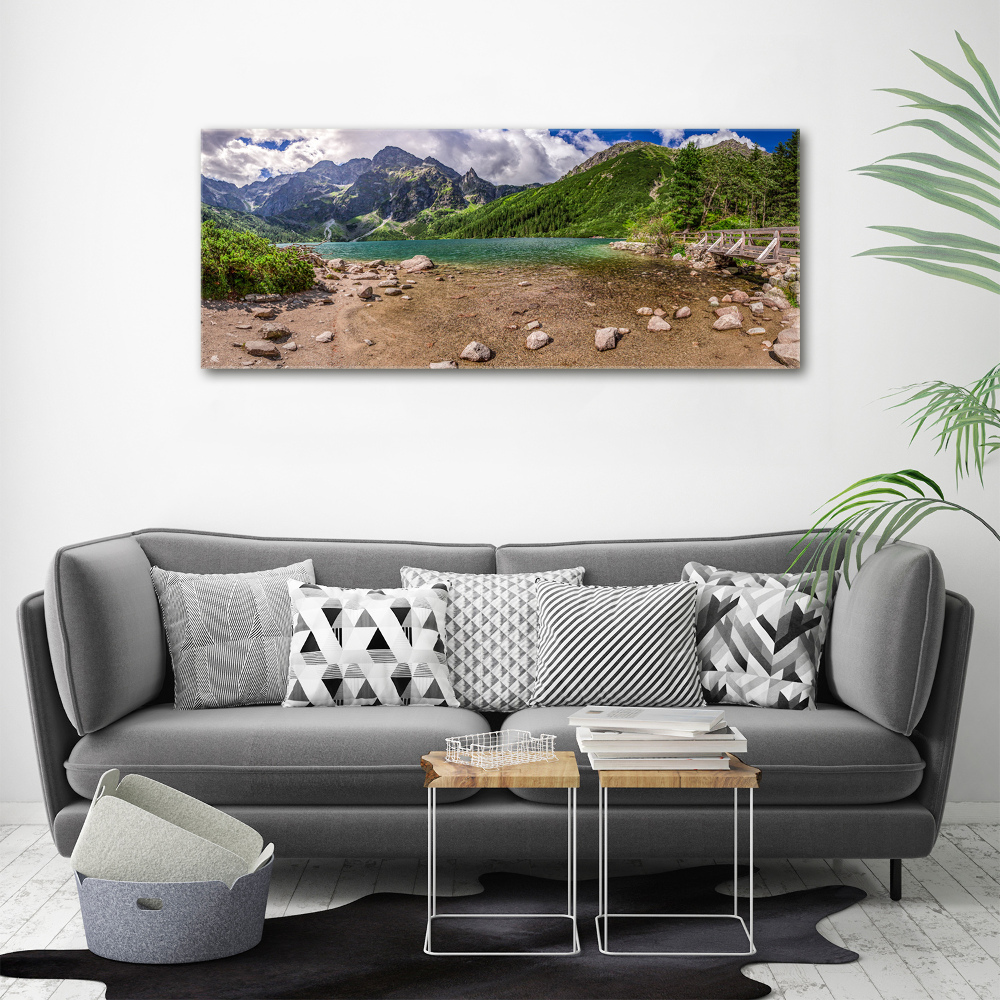 Tableau photo sur toile Lac en montagne