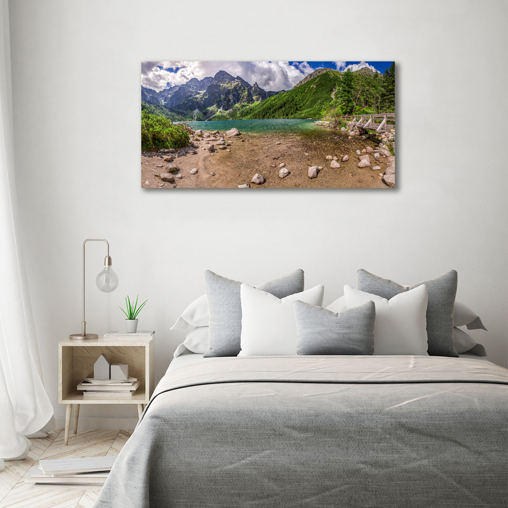 Tableau photo sur toile Lac en montagne