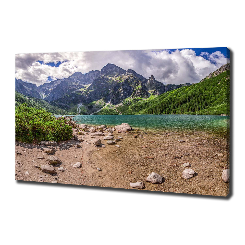 Tableau photo sur toile Lac en montagne