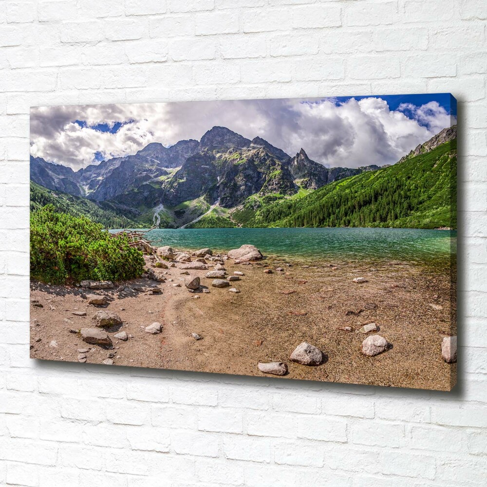 Tableau photo sur toile Lac en montagne