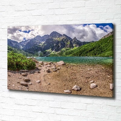 Tableau photo sur toile Lac en montagne