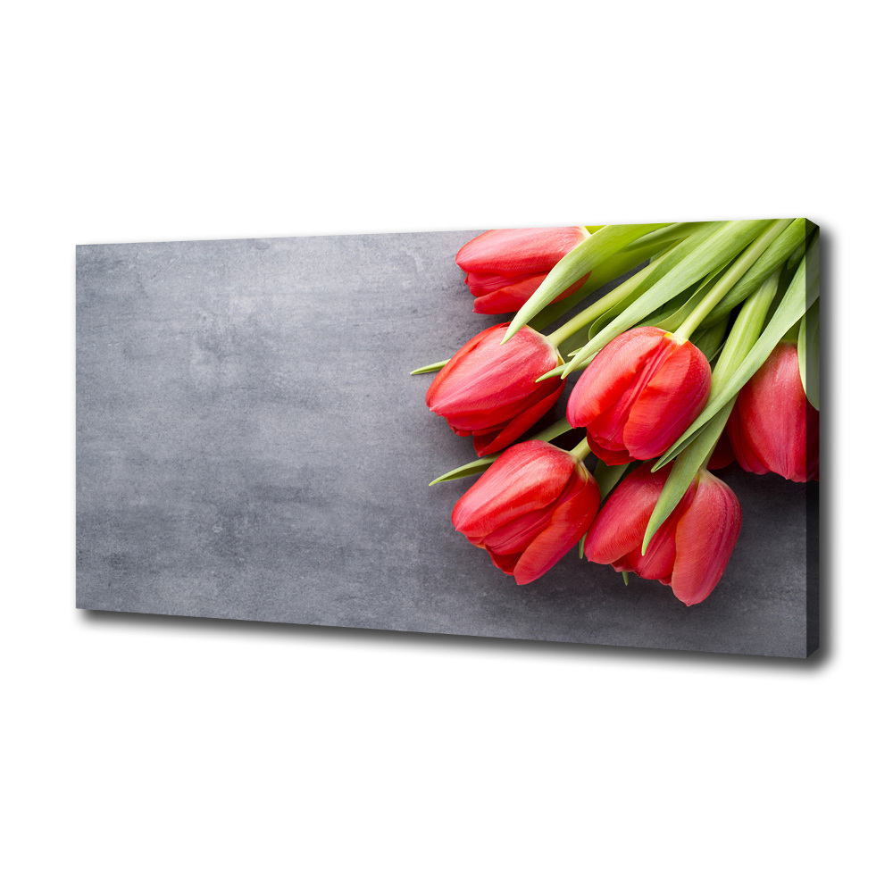 Tableau photo sur toile Tulipes rouges