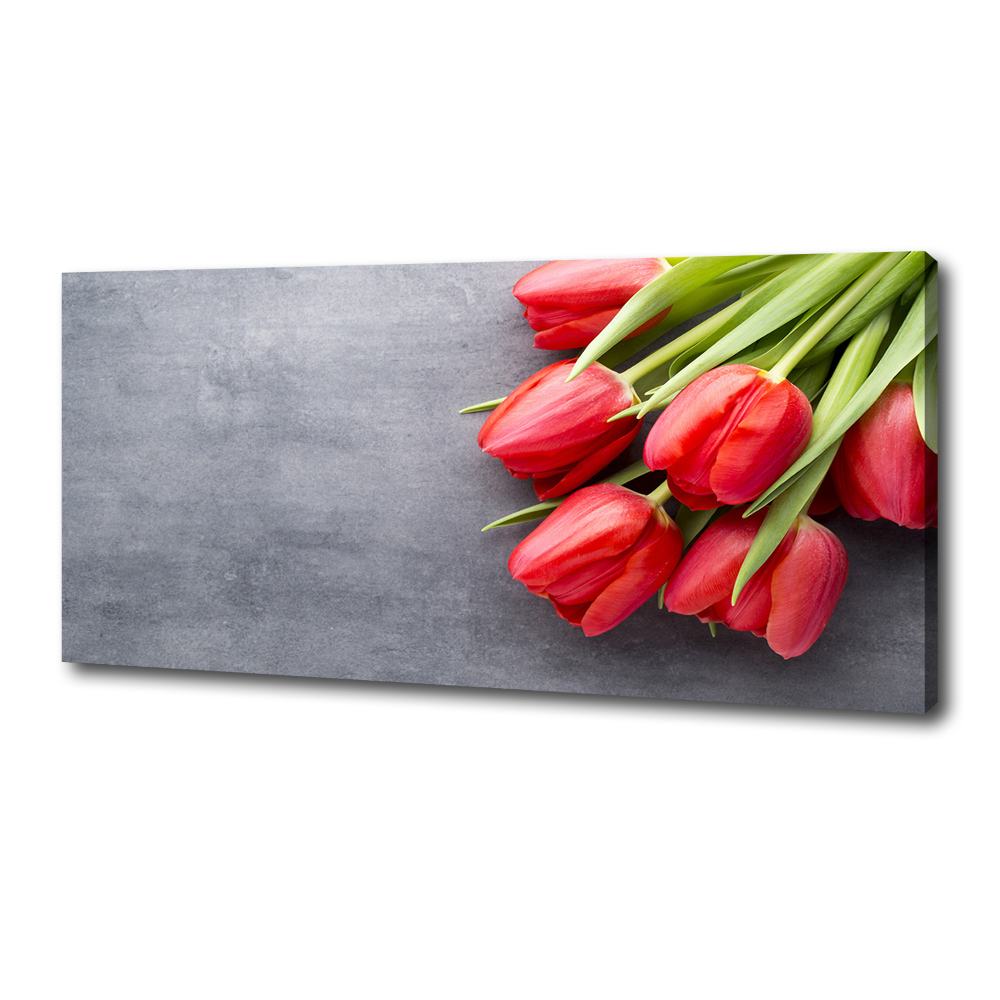 Tableau photo sur toile Tulipes rouges