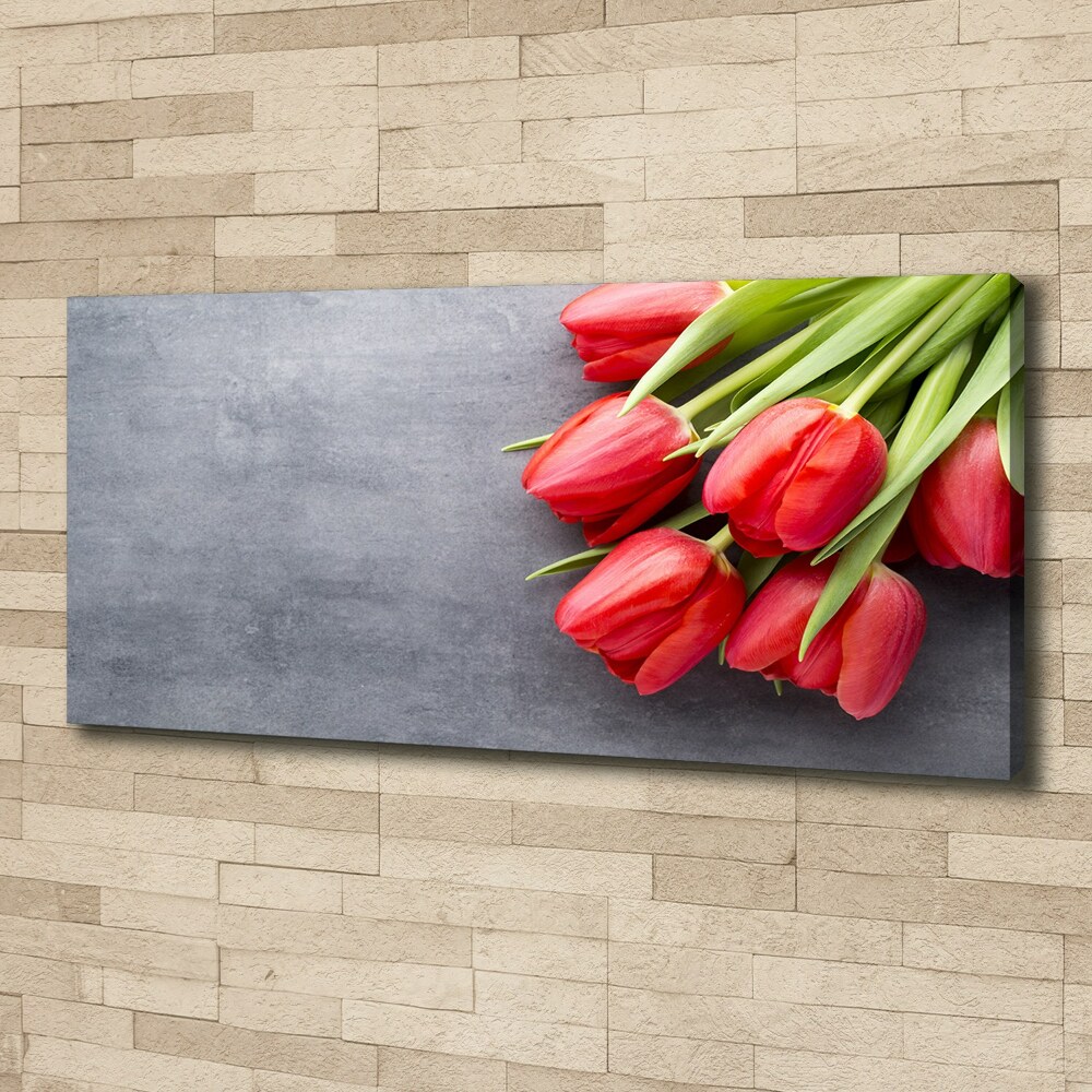 Tableau photo sur toile Tulipes rouges