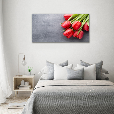 Tableau photo sur toile Tulipes rouges