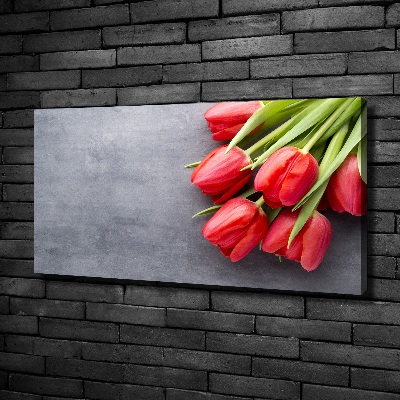 Tableau photo sur toile Tulipes rouges