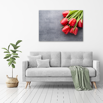 Tableau photo sur toile Tulipes rouges