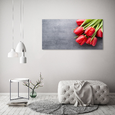 Tableau photo sur toile Tulipes rouges