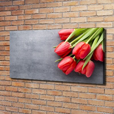 Tableau photo sur toile Tulipes rouges