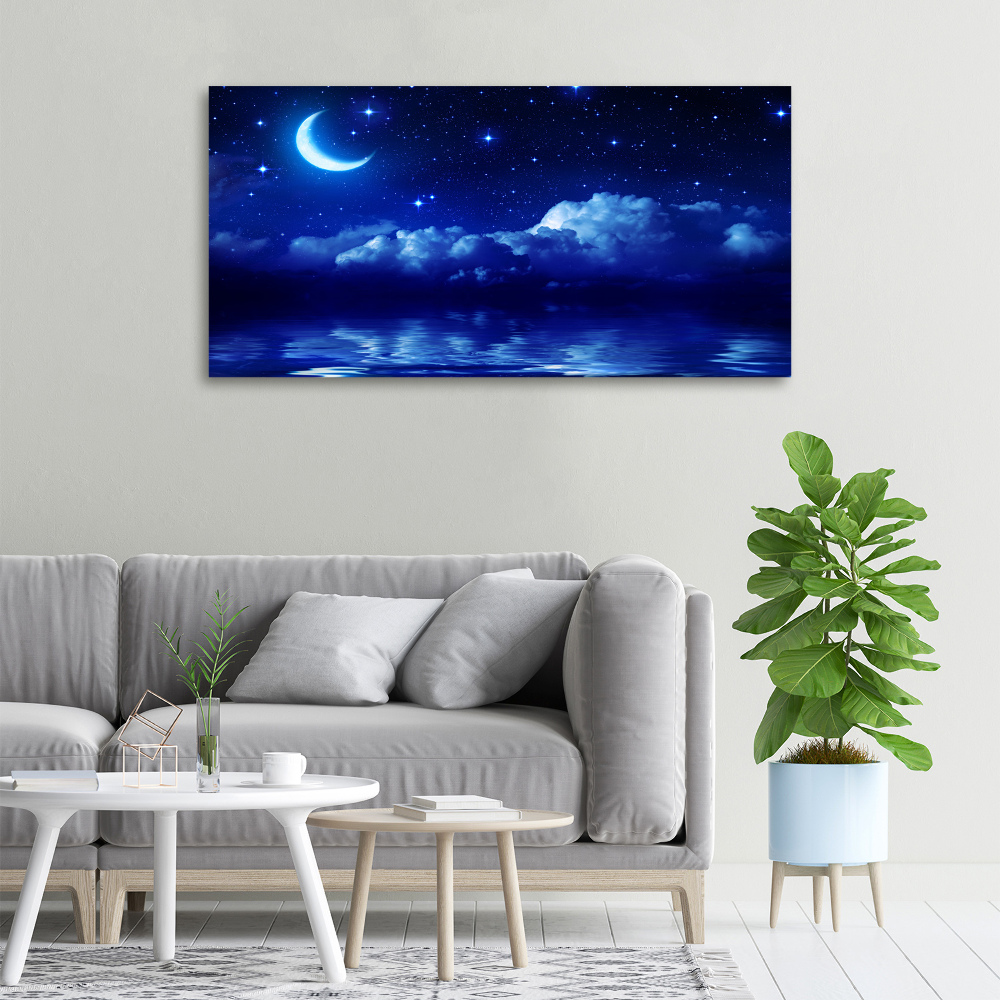 Tableau sur toile Ciel de nuit