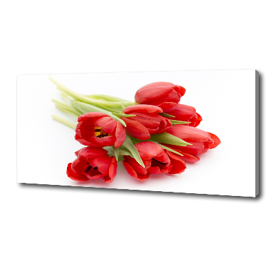 Tableau mural sur toile Tulipes rouges