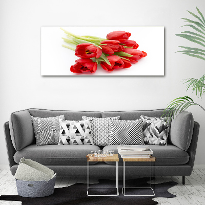 Tableau mural sur toile Tulipes rouges