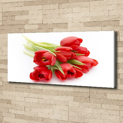 Tableau mural sur toile Tulipes rouges