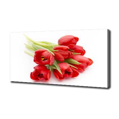 Tableau mural sur toile Tulipes rouges