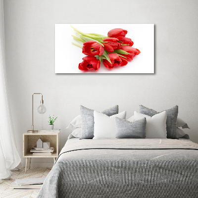 Tableau mural sur toile Tulipes rouges