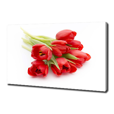 Tableau mural sur toile Tulipes rouges