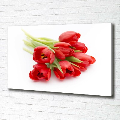 Tableau mural sur toile Tulipes rouges