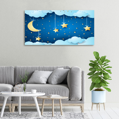 Tableau toile imprimée Ciel de nuit