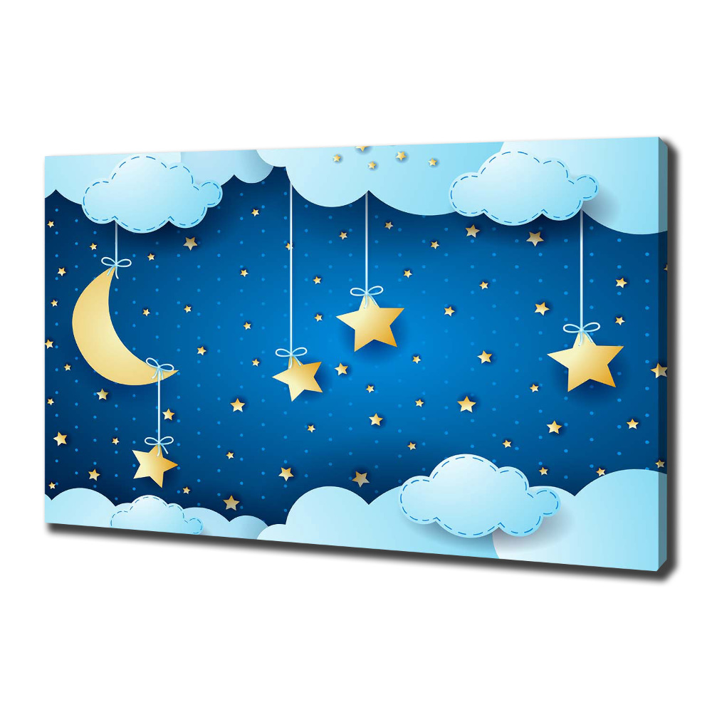 Tableau toile imprimée Ciel de nuit