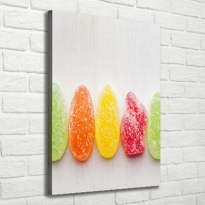 Tableau imprimé sur toile Gelées colorées