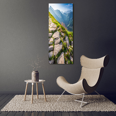 Tableau sur toile Sentier de montagne