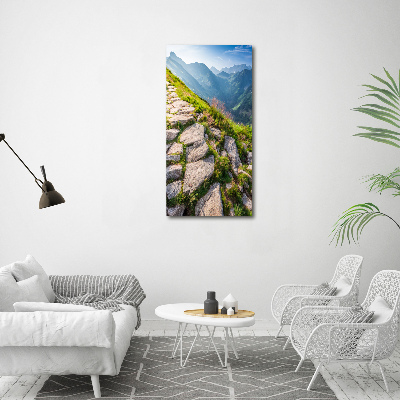 Tableau sur toile Sentier de montagne