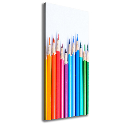 Tableau photo sur toile Crayons de couleur