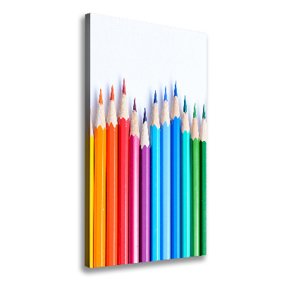 Tableau photo sur toile Crayons de couleur