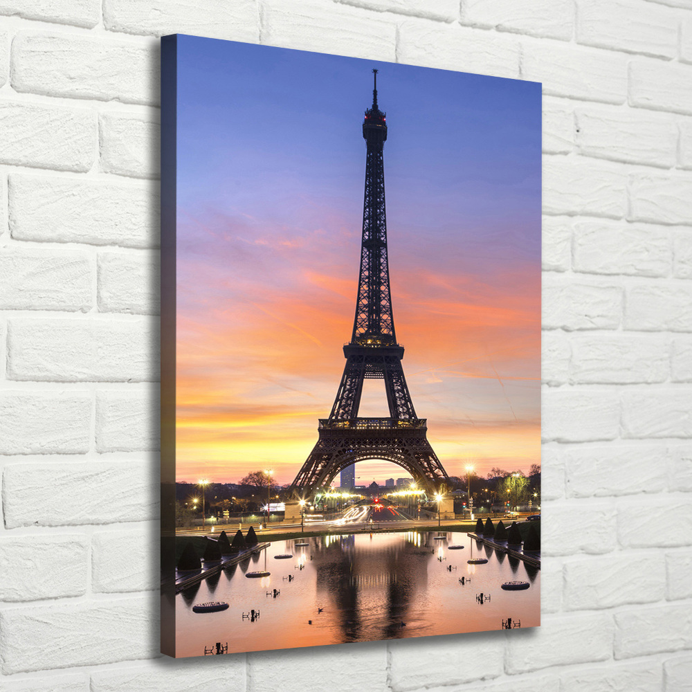 Tableau mural sur toile Architecture Tour Eiffel France